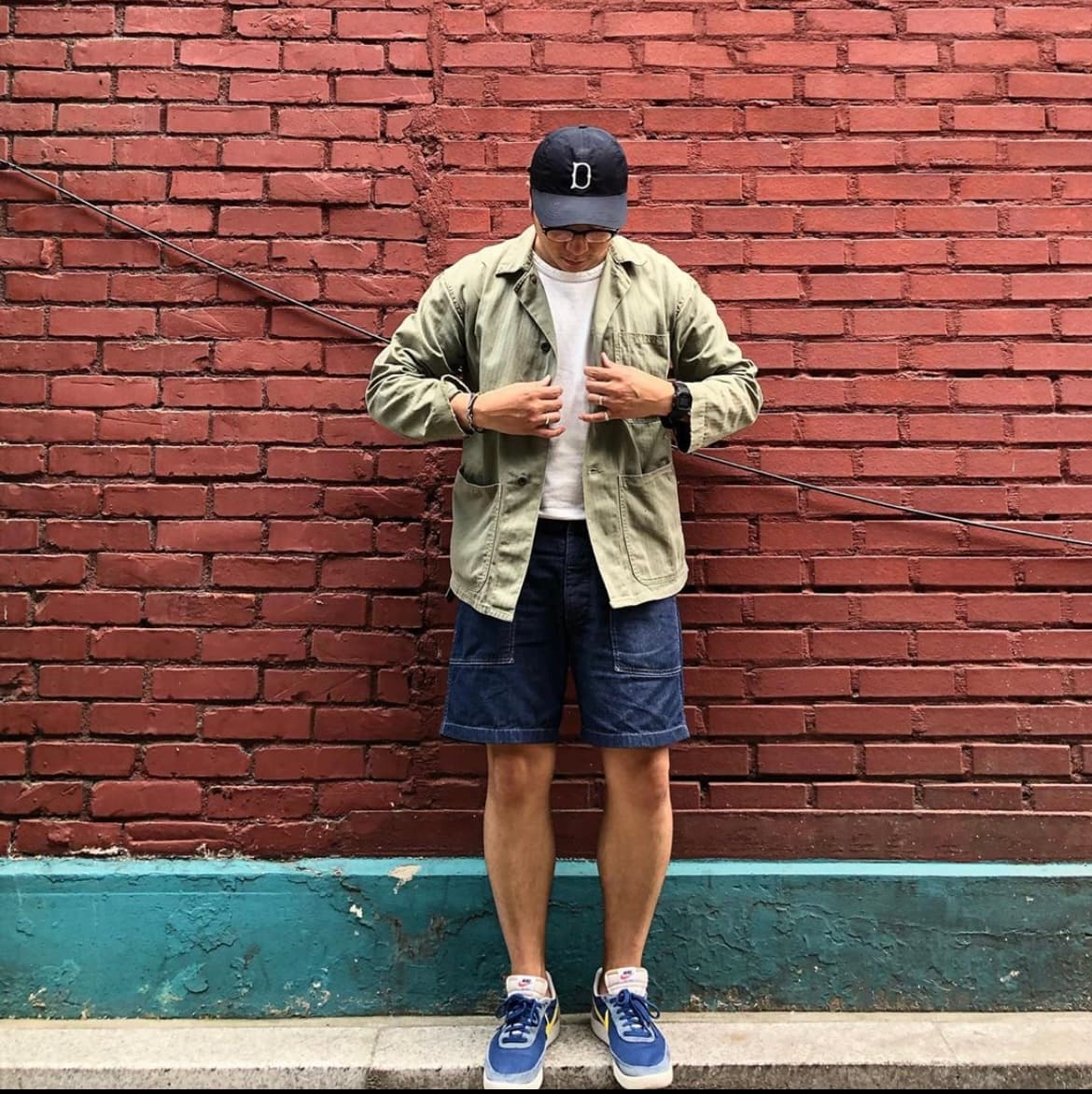 Casual Americana Workwear Look