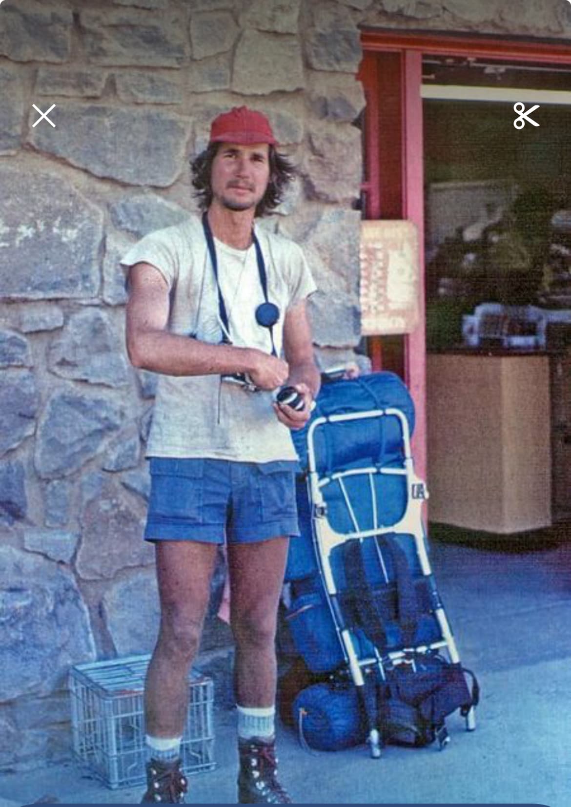 1970s Outdoor Hiking Style