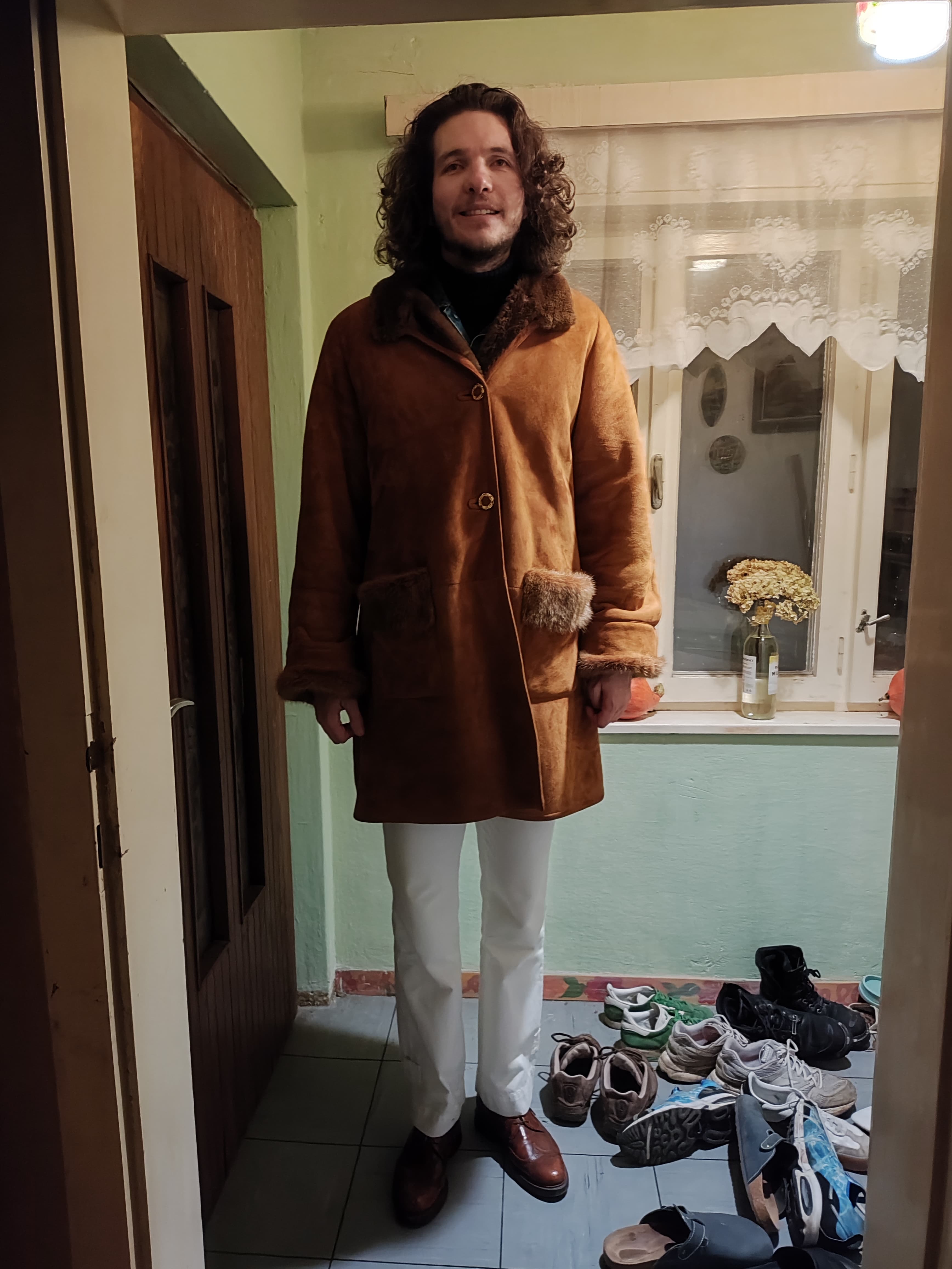 Retro Shearling Style